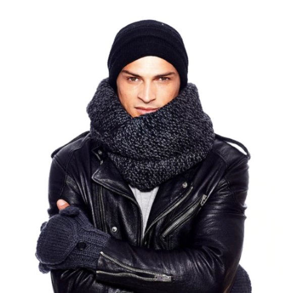 🔥 Infinity Blanket Scarf - Merino - Sherpa-Lined - Picture 5 of 7